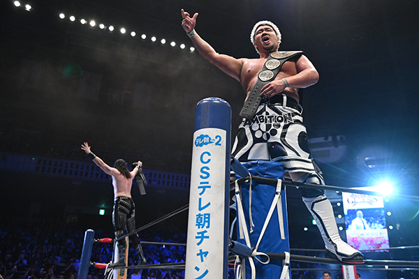 KOB hold off TMDK in grueling title defence | NEW JAPAN PRO-WRESTLING