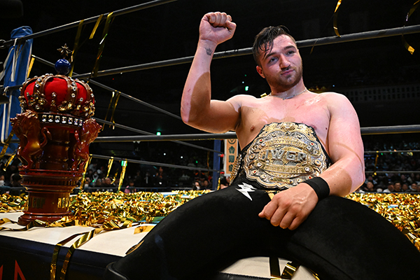 Assassin's Return: Will Ospreay interviewed | NEW JAPAN PRO-WRESTLING