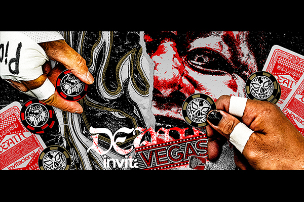 DEATH VEGAS invitacional』開催記念アイテム、受注予約受付は4月23日