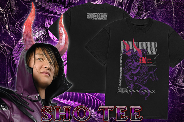 BOSJ33】5.14後楽園大会から発売！SHO新作グッズが完成！ | 新日本