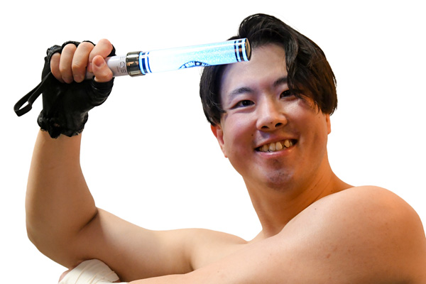 BOSJ33】5.14後楽園大会から発売！新作ライオンペンライト&付け替え