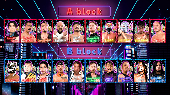 BEST OF THE SUPER Jr.33』の全公式戦が決定！】Aブロック、DOUKIの