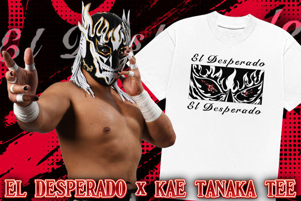 EL DESPERADO スカジャン　エル•デスペラード BOSJ33】5.14後楽園大会から発売！エル・デスペラード新作グッズが完成