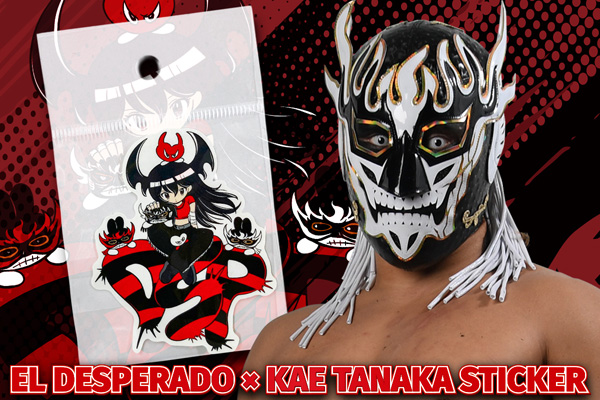 BOSJ33】5.14後楽園大会から発売！エル・デスペラード新作グッズが完成