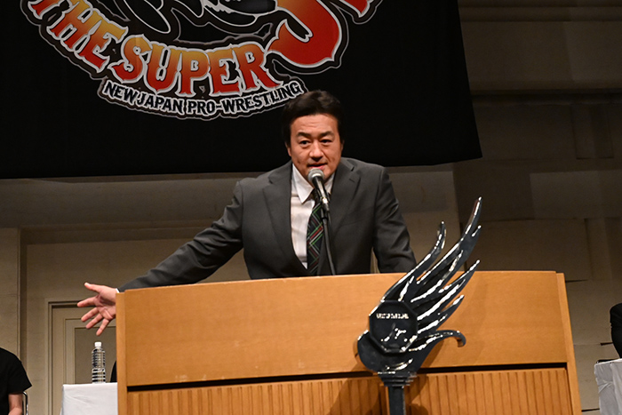 会見終了後、「改心した」藤田とワトがケンカ腰でヒートアップ！アキラ