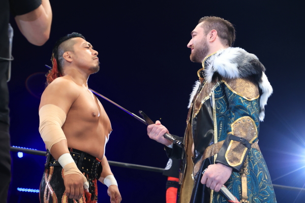 Callum Newman retains after slaying the dragon | NEW JAPAN PRO