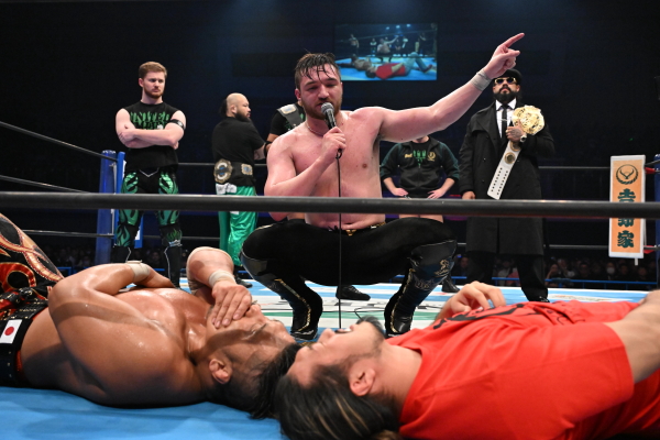 6月14日 (日)大阪城ホールの主要カードが決定！】“IWGPヘビー”カラムvs