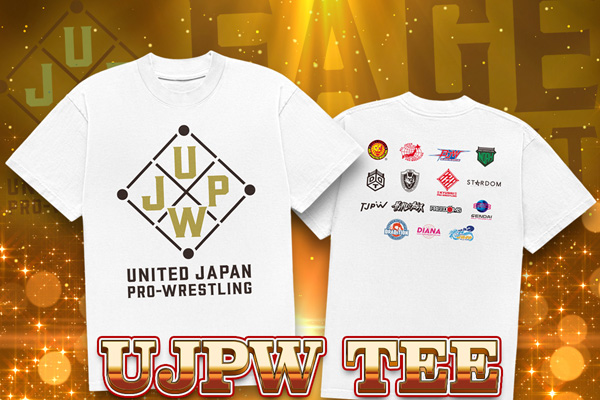 日本プロレスリング連盟グッズ2種を闘魂SHOP通販サイトで特別販売