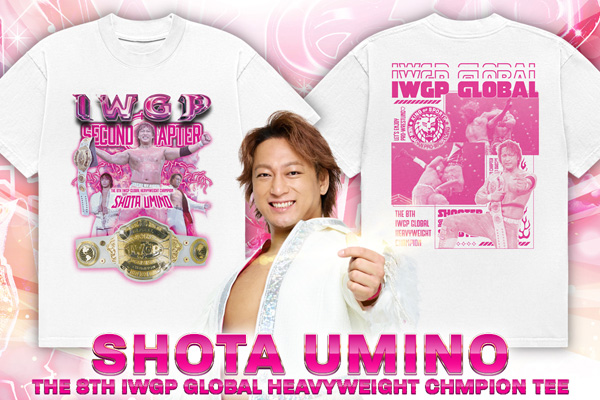 闘魂SHOP通販サイトで海野翔太・YOHの「記念Tシャツ」を受注販売