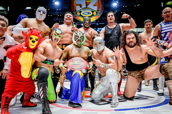 新日本プロレス　CMLL フエゴ　選手　カレリー製 新日本プロレス CMLL フエゴ 選手 カレリー製 NJPW PRESENTS CMLL