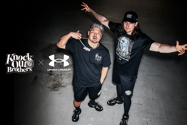 アンダーアーマー×KNOCK OUT BROTHERSのコラボアイテムが完成！ | 新