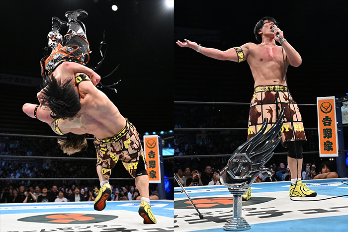 YOH conquers BOSJ 33 in historic final rematch | NEW JAPAN PRO
