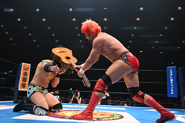 World TV title remains with Takeshita after show of SANADA-ism