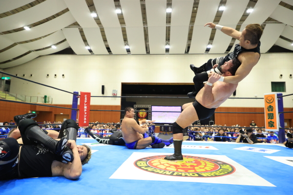 G136】永田がジョシュ＆ウルフと超強力なチームを結成！ 極悪H.O.Tに
