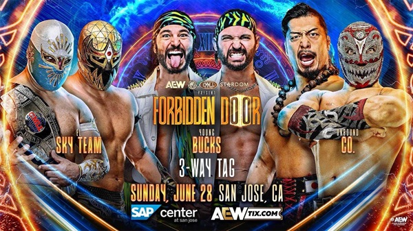 Global title, tag team three way set for Forbidden Door! 【NJoA