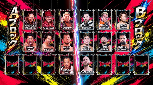 G1 CLIMAX 36』出場選手＆ブロック分けが決定！】AブロックにTAKESHITA