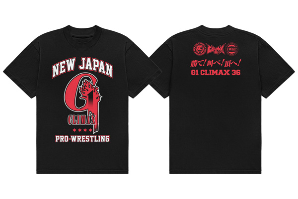 新宿POP UP STOREで先行発売した「G1限定アイテム7種」を7.29大阪大会