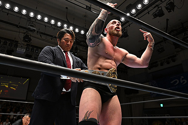 Gabe Kidd shocks Korakuen to win Global gold | NEW JAPAN PRO-WRESTLING
