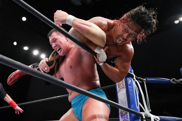 V.A.奴らを高く吊るせ！/ Gism The Execute …初回帯付オリジ G1 Climax 36 A Block update: Day 4 【G136】 | NEW JAPAN PRO-WRESTLING