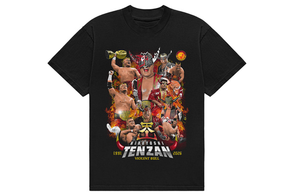 新宿京王POP UP STOREでも特別販売！『天山広吉メモリアル ピクチャーT