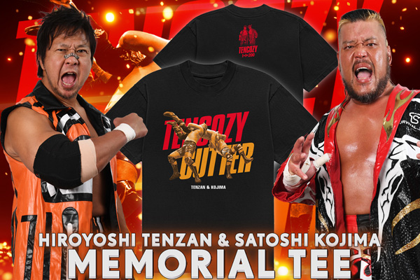 8.15両国大会にて発売！テンコジ！復刻友情Tee！小島キン肉マン！注目