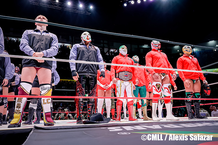 CMLLマットで、メキシコ代表vs世界選抜の『Grand Prix International