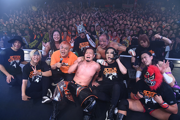 ROTTENGRAFFTY」とのコラボイベントは大成功＆大熱狂！藤田晃生が