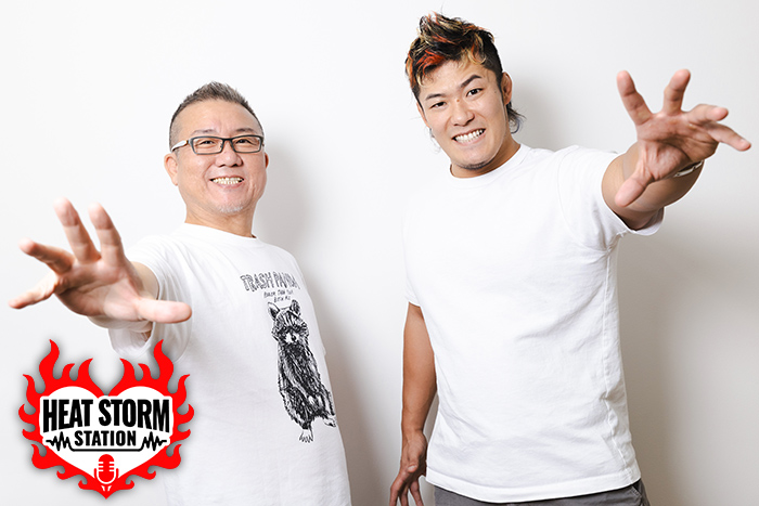 Podcast『上村優也のHEAT STORM STATION』#13「あのシャイニング式エルボー“技名”の名前を付けようSP！すべての候補を読み上げて大検討もまさかの結末…!? 待望の“番組ジングル”がついに完成（原島”ど真ん中”宙芳さん作）!!」スマホプレミアムでアフタートークも同時配信！ episode artwork