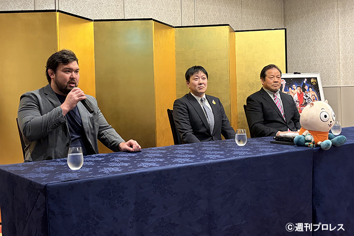 藤波辰爾デビュー55周年記念試合」で藤波＆ザックとウルフ＆松本が
