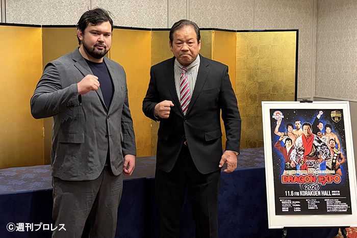 藤波辰爾デビュー55周年記念試合」で藤波＆ザックとウルフ＆松本が