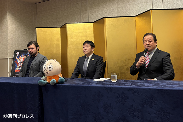 藤波辰爾デビュー55周年記念試合」で藤波＆ザックとウルフ＆松本が