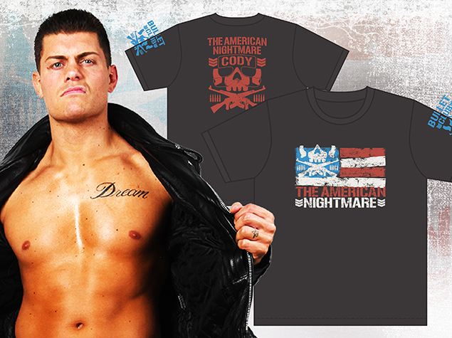 New items available! Check out new Cody, L.I.J. and Tanahashi