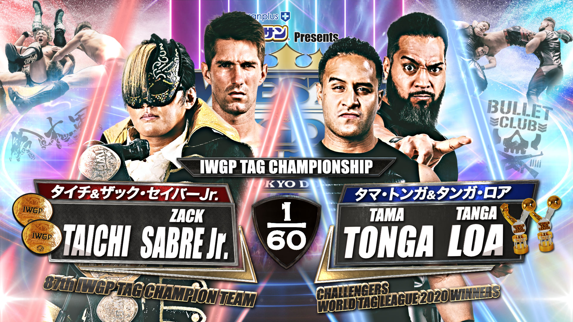 Wrestle Kingdom 15 night 1: Full Card & Preview 【WK15
