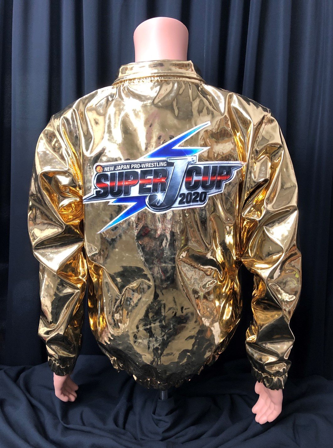 NJPW x NERDS Clothing Super J-Cup Winner's Replica Jacket now