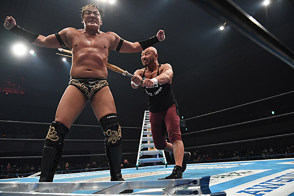 Taichi's success sees Iizuka rest at Dontaku | NEW JAPAN PRO-WRESTLING