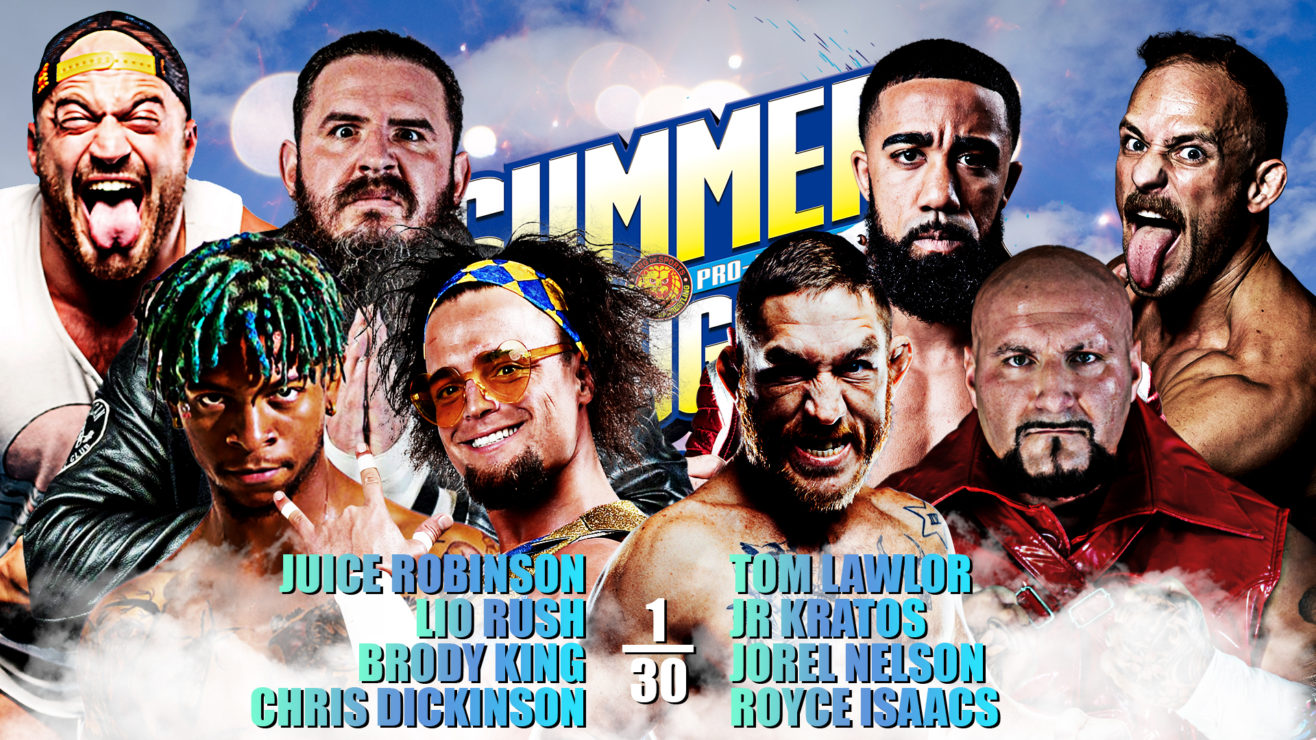 STRONG Preview: Stacked tag closes Summer Struggle 【NJoA】 | NEW