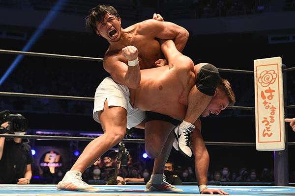 Katsuyori Shibata wrestles grappling rules exhibition match 【G131
