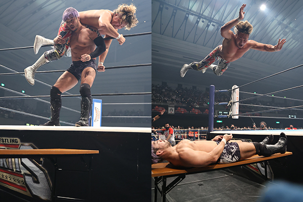 KENTA takes IWGP United States Power in Osaka | NEW JAPAN PRO