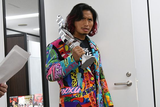 Hiromu Takahashi makes BOSJ Winning Address | NEW JAPAN PRO-WRESTLING