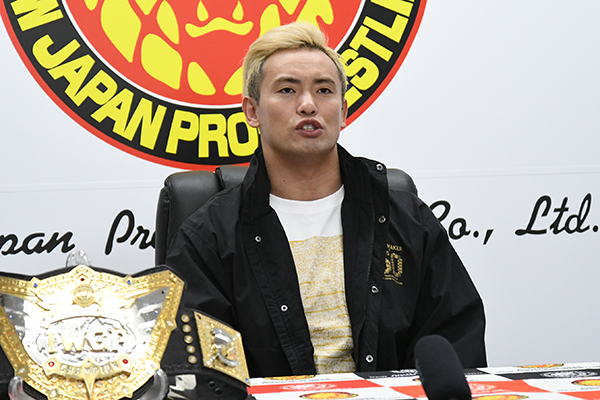 Kazuchika Okada set for Anniversary and New Japan Cup after press