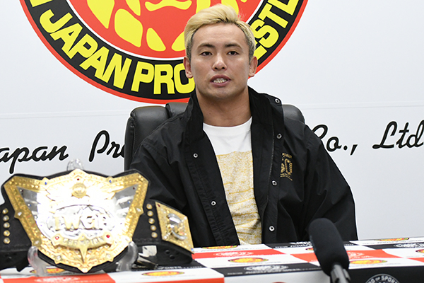 Kazuchika Okada set for Anniversary and New Japan Cup after press