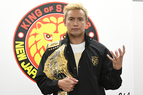 Kazuchika Okada set for Anniversary and New Japan Cup after press