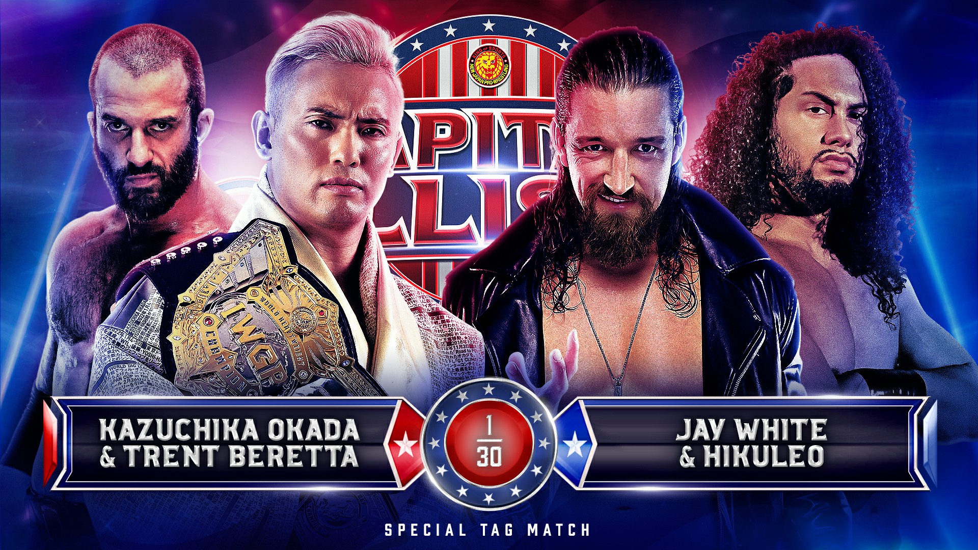 BULLET CLUB vs CHAOS Tag set for Washington! | NEW JAPAN PRO