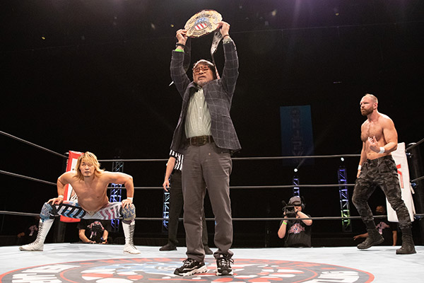 Rock Hard Gold for Juice after DC 4 Way 【NJoA】 | NEW JAPAN PRO
