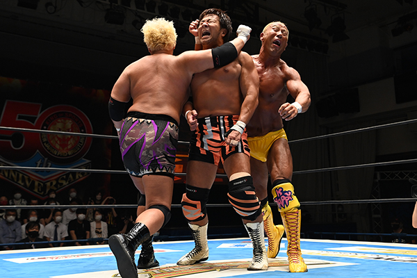 TenCozy reunite in Korakuen to best GBH | NEW JAPAN PRO-WRESTLING