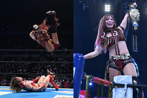 Wrestle Queendom : KAIRI Interviewed 【WK17】 | NEW JAPAN