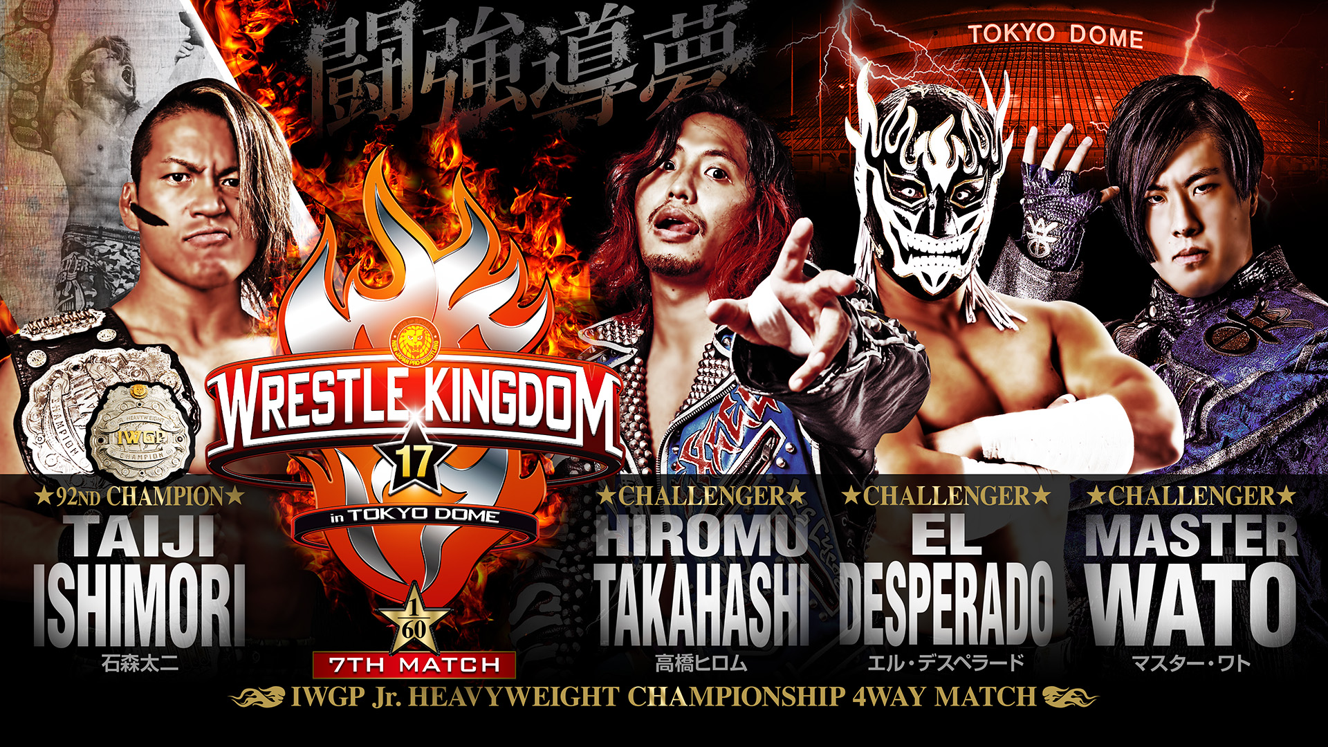 Wrestle Kingdom 17 Full Card, Preview 【WK17】 | NEW JAPAN PRO