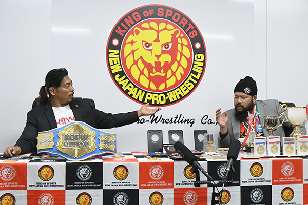 Great-O-Khan, Shingo Takagi choose KOPW stipulations! | NEW JAPAN
