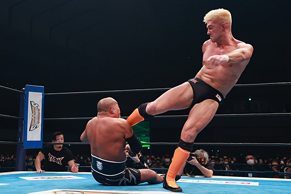 ZSJ toys with time limit in Ishii TV thriller | NEW JAPAN PRO