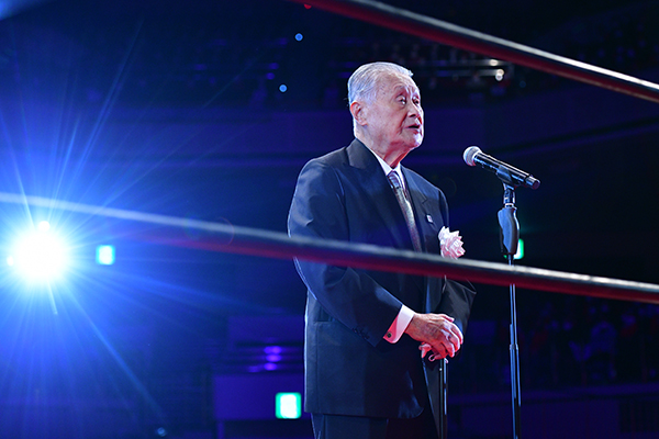Ryogoku sees Antonio Inoki celebration | NEW JAPAN PRO-WRESTLING